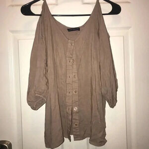 Love Culture Button Down Top